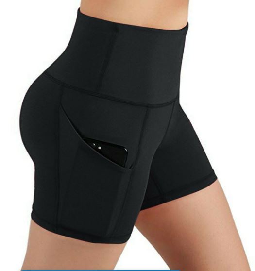 Phone Pocket High-Waist Shorts – Run & Yoga Essential