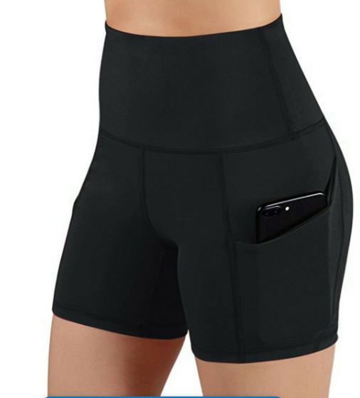 Phone Pocket High-Waist Shorts – Run & Yoga Essential