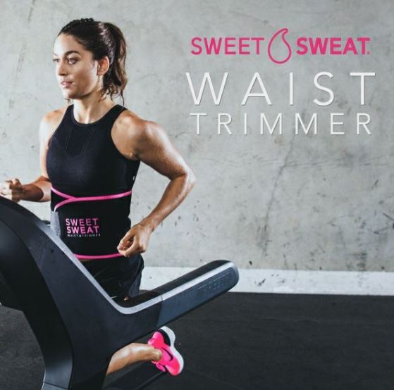 Pink Sweat-Inducing Waist Trimmer Belt for Core Burn