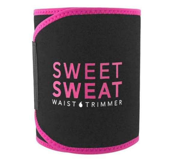 Pink Sweat-Inducing Waist Trimmer Belt for Core Burn