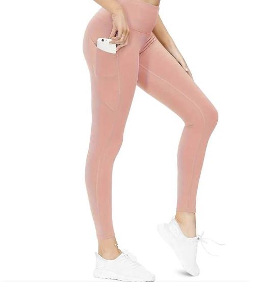 FlexTight High-Waist Tummy Control Leggings – Side Pocket Power
