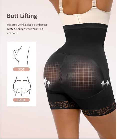 Tummy Control High-Waisted Shapewear – Butt Lift & Slimming Sensation
