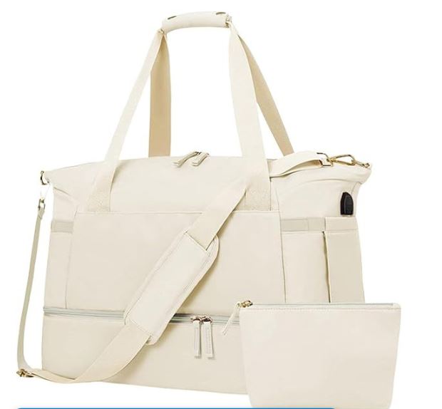 Versatile Gym Bag for Women – Shoe Compartment & Travel Ready