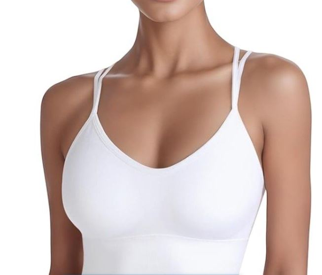 Total Coverage Ultra-Comfy Padded Sports Bra – All-Day Secure Fit